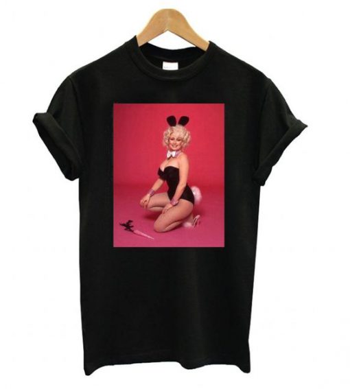 Dolly Parton Playboy Bunny Foto Poster t shirt FR05