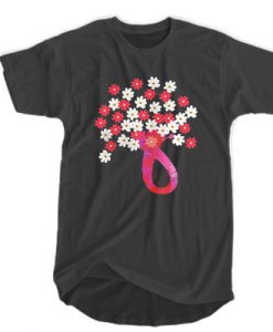 Faith Hope Love Flower t shirt FR05