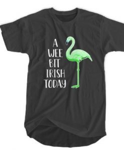 Flamingo - A Wee Bit Irish Today t shirt FR05