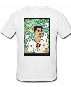 Frida Kahlo Rip N Dip t shirt back FR05