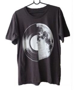 Half Moon Record Album t shirt FR05