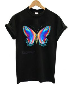Halsey Multicolor Butterfly t shirt FR05