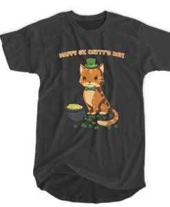 Happy St catty's day t shirt FR05