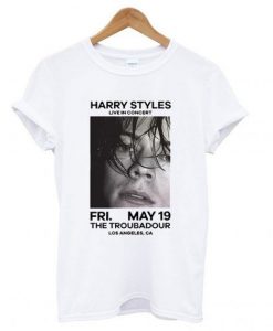 Harry Styles Live In Concert The Troubadour t shirt FR05