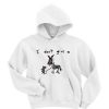 I don't give a rat donkey hoodie FR05