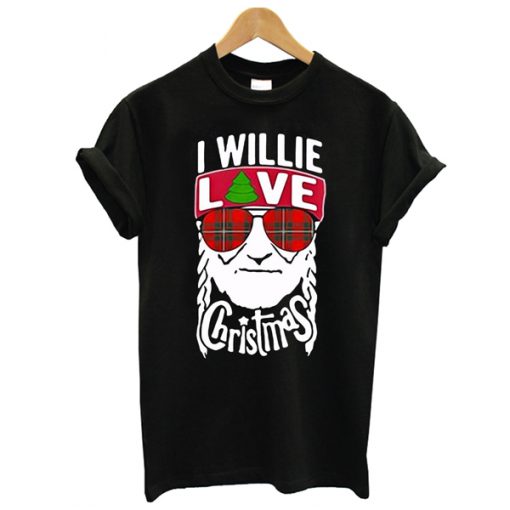 I willie love christmas Willie Nelson t shirt FR05