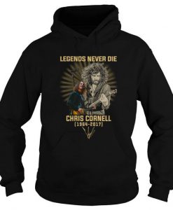 Legends Never Die Chris Cornell Signature hoodie FR05