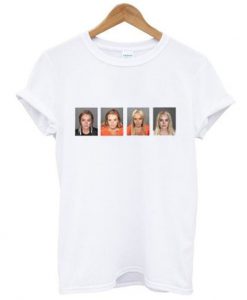 Lindsay Lohan Mugshot t shirt FR05