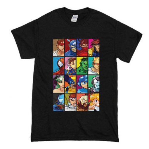 Marvel Vs Capcom t shirt FR05