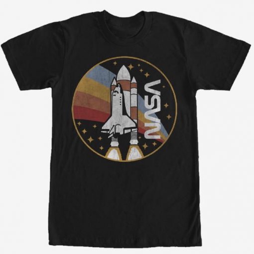 NASA Rocket t shirt FR05