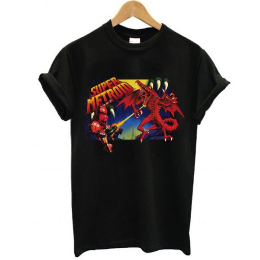 Nintendo Super Metroid t shirt FR05