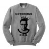 Notorious RBG Grey sweatshirt FR05