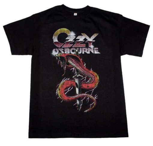OZZY Osbourne Vintage Snake t shirt FR05