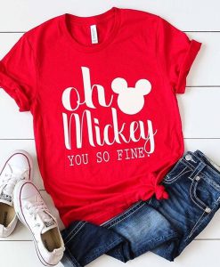 Oh Mickey t shirt FR05