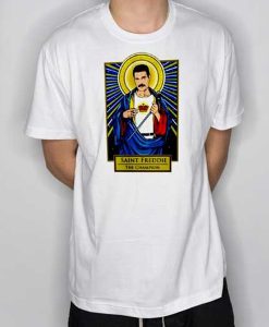 Pray to Saint Freddie the Champion t shirt FR05