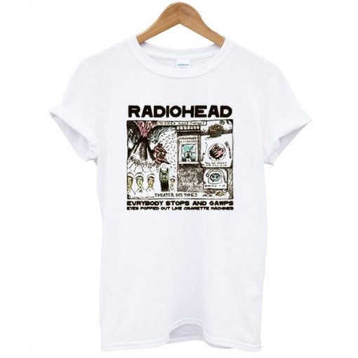 Radiohead Colored In Drawing t shirt FR05