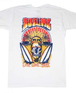 SUBLIME Live Love Surf t shirt FR05