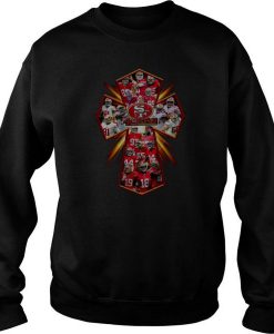 San Francisco 49ers Cross Player sweatshirt FR05
