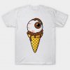 Spooky Monster Eye Chocolate Ice cream with toppings t shirt FR05