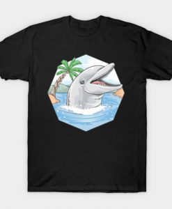 Summer Dolphin t shirt FR05