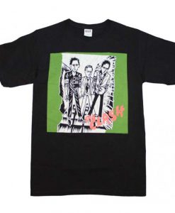 THE CLASH First Album Logo t shirt FR05