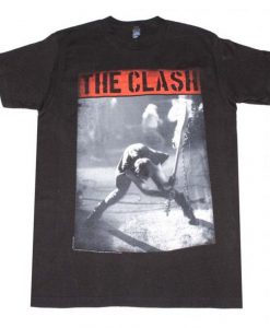 THE CLASH Smashing Guitar t shirt FR05