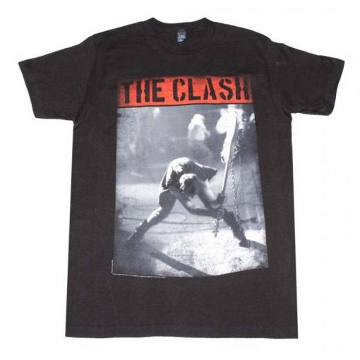 THE CLASH Smashing Guitar t shirt FR05