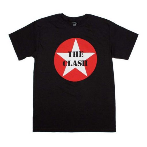 THE CLASH Star Logo t shirt FR05