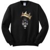 The Notorious BIG Crown sweatshirt FR05