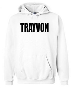 Trayvon Martin White Hoodie