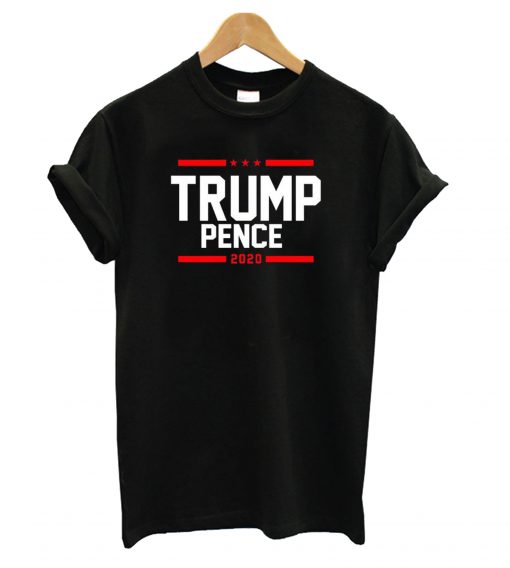 Trump pence 2020 Black t shirt FR05