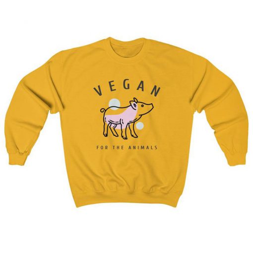 Vegan for the Animals Vegan sweatshirt FR05