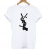 Yves Saint Laurent white gun t shirt FR05