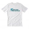 dolphin don’t trash where they splash t shirt FR05