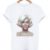 marilyn monroe bubble gum t shirt FR05