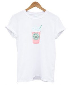 starbucks pink drink t shirt FR05