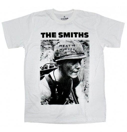 the smiths meat is murder t shirt FR05