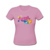 Angel Letter Print Pink t shirt FR05