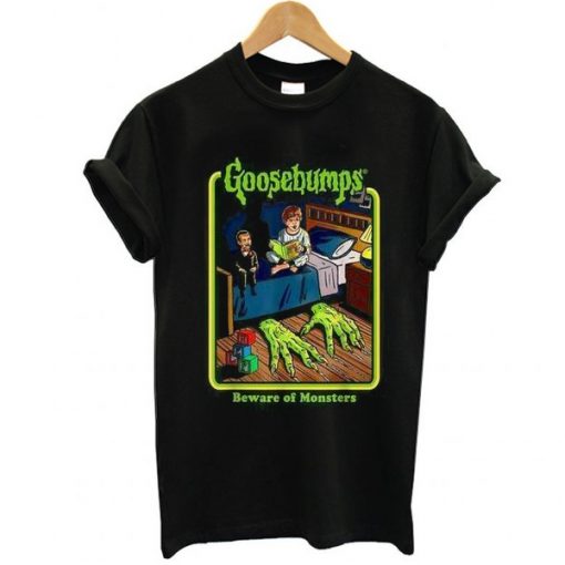 Authentic Goosebumps Bedtime Retro Scary t shirt FR05