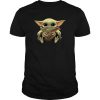 Baby Yoda Hug Clarinet t shirt FR05