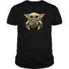 Baby Yoda Hug Flute t shirt FR05