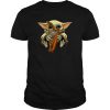 Baby Yoda Hug Harp t shirt FR05