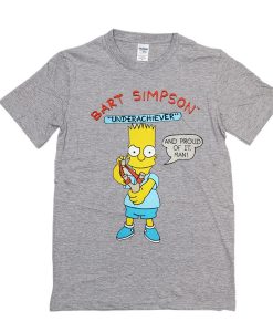 Bart Simpson Underachiever t shirt FR05