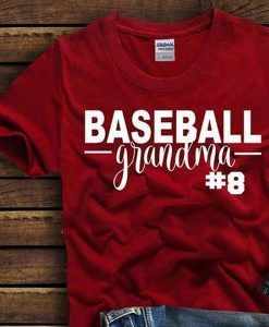 Baseball Grandma t shirt FR05