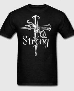Be strong Jesus t shirt FR05