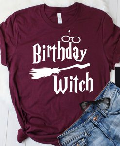 Birthday Witch t shirt FR05