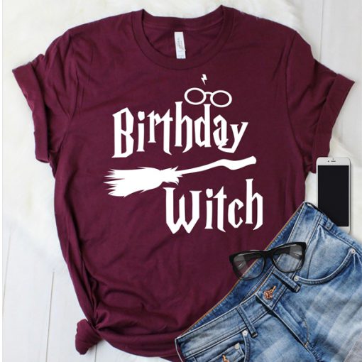 Birthday Witch t shirt FR05