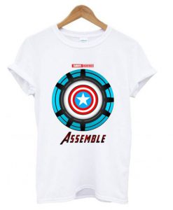 Captain America and Iron Man t shirt FR05