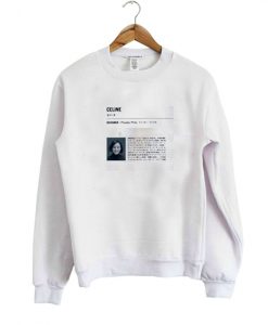 Celine Designer Phoebe Philo sweatshirt FR05