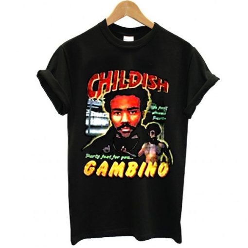 Childish Gambino This Is America 90 Style Vintage Stylish Edgy Printed Aesthetic t shirt FR05